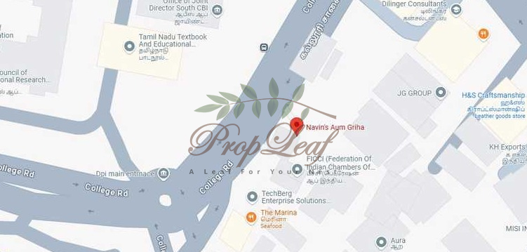 Navins Aum Griha Location Map